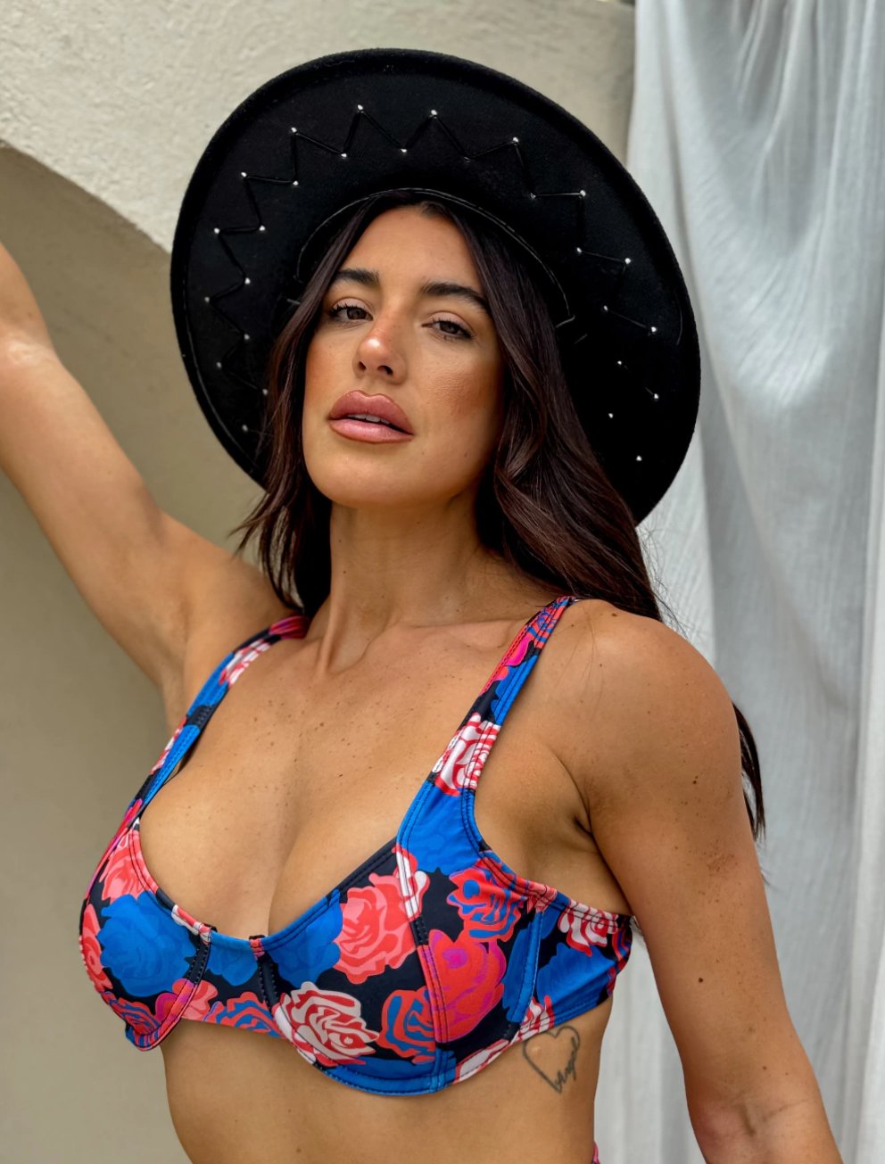 Bikini MAIA NEGRO ESTAMPADO