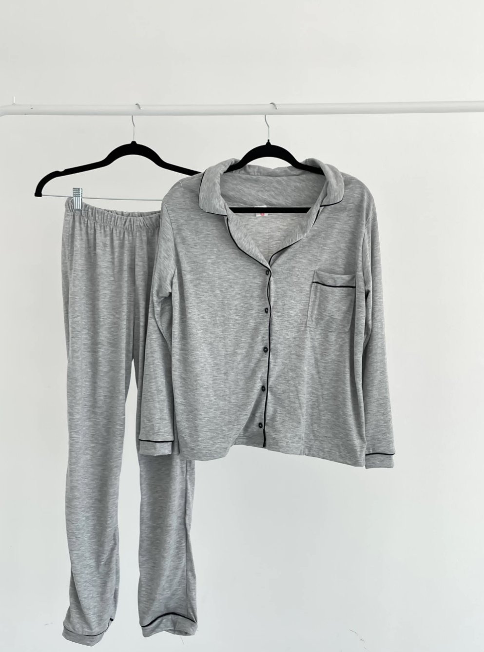 Pijama Camisero PRAGA GRIS