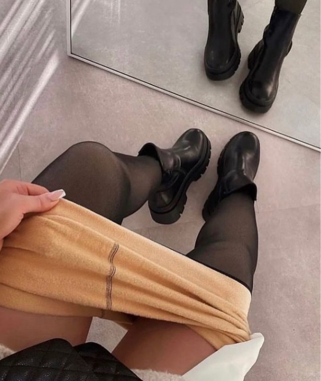 Medias efecto piel