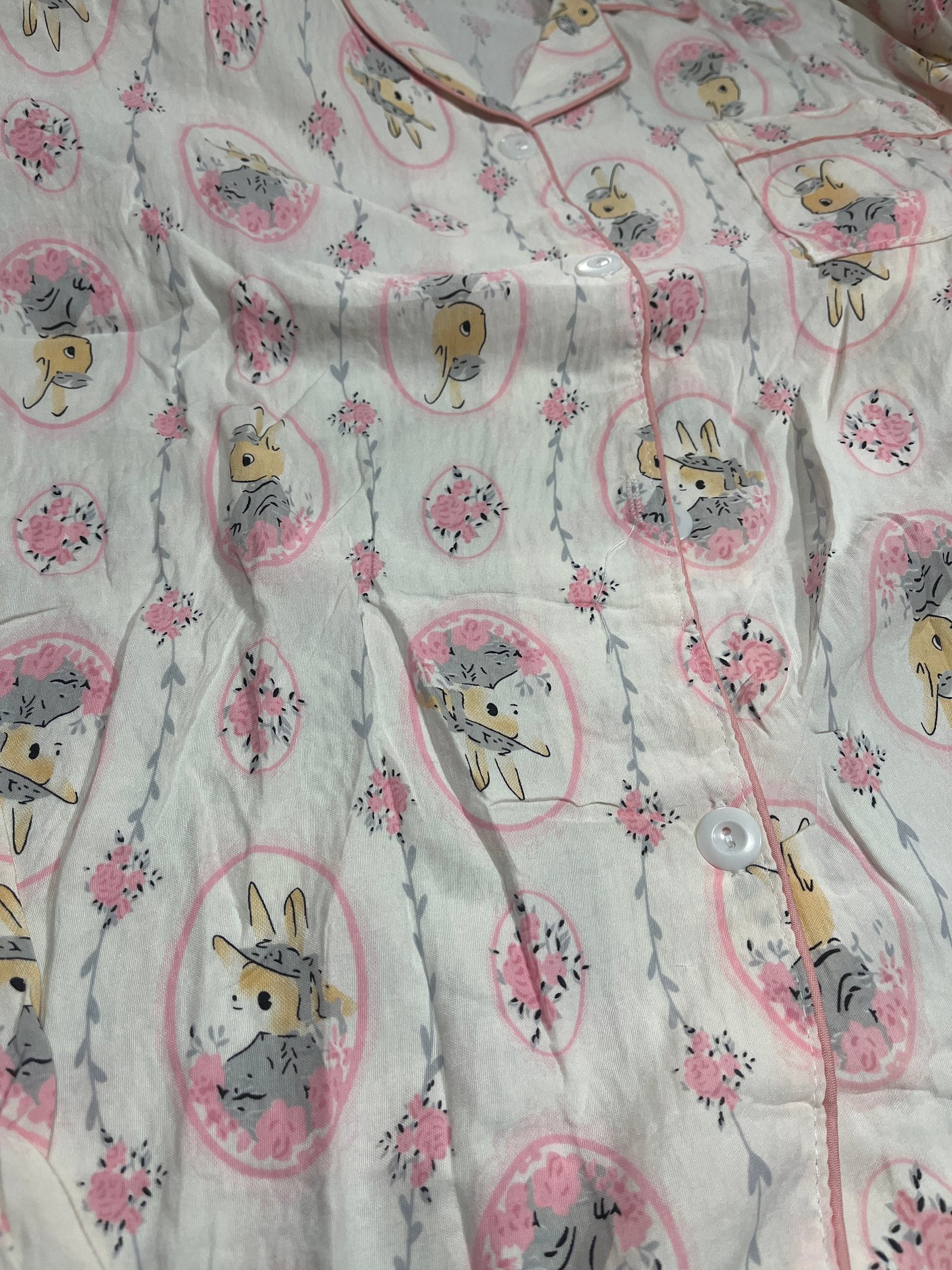 Pijama camisero 3 piezas